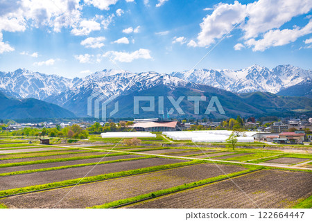 The original scenery of Hakuba Village 122664447