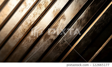 Elegant Gold Metallic Texture with Diagonal Lines Elegant Gold Metallic Texture with Diagonal Lines 122665177