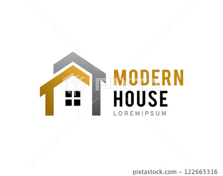 House logo symbol or icon template 122665316