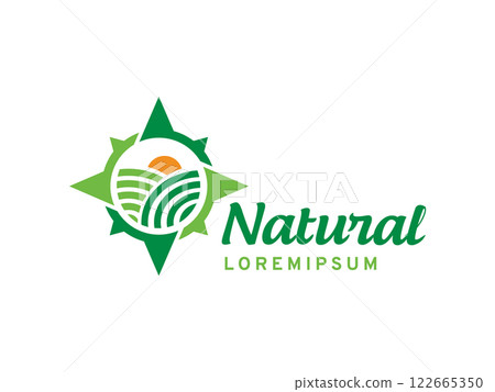 Natural Farm logo symbol or icon template 122665350