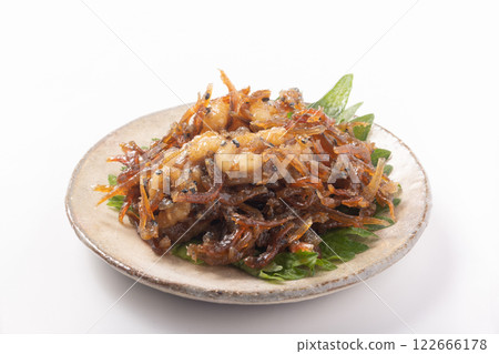 Tsukudani, small female fish, walnuts 122666178
