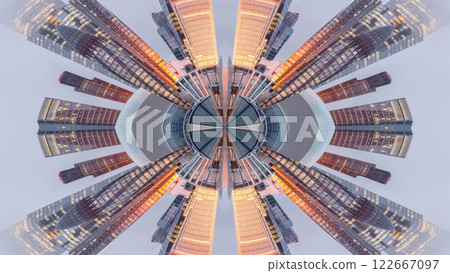 london skyline abstract tiny planet pattern london skyline abstract tiny planet pattern 122667097