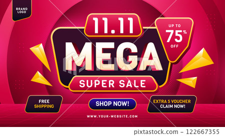 Modern Fashion Sale Poster Exclusive Deals & Discounts Design 122667355