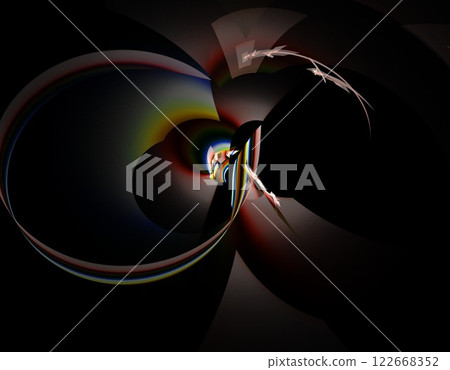 Imaginatory fractal abstract background Image 122668352