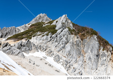 冬季的津巴布韋山花崗岩岩層 01 122668374