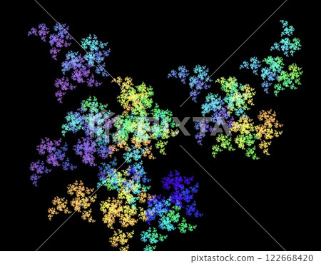 Imaginatory fractal abstract background Image 122668420