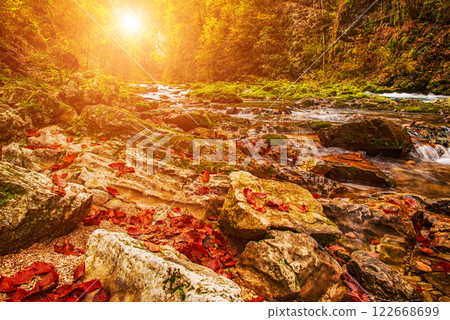Vintgar gorge, Slovenia 122668699