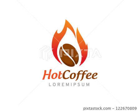 Coffee logo symbol or icon template 122670809