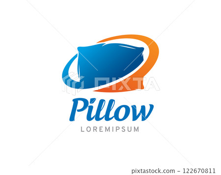 Pillow logo symbol or icon template Pillow logo symbol or icon template 122670811
