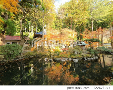 Autumn leaves of Yokoyama Fudoson Autumn leaves of Yokoyama Fudoson 122671075