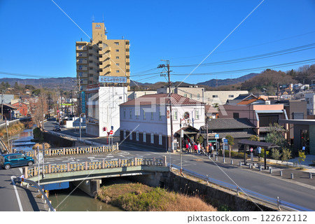 <愛知縣>瀨戶川和瀨戶市的街景 122672112