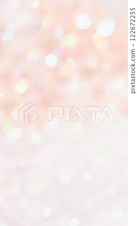 Warm orange fluffy sparkling background Autumn bokeh 122672255