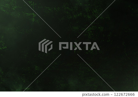 Luxory dark concrete background with copy space. Abstract black green textured background. 122672666