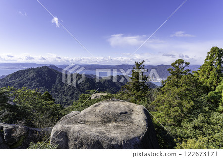 The Seto Inland Sea as seen from the summit of Mt. Misen The Seto Inland Sea as seen from the summit of Mt. Misen 122673171