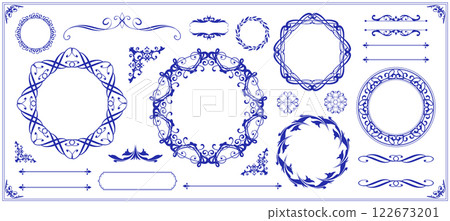 Antique frame set Antique frame set 122673201