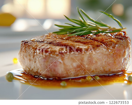 Ultra-Realistic Steak Advertising Photography 122673553