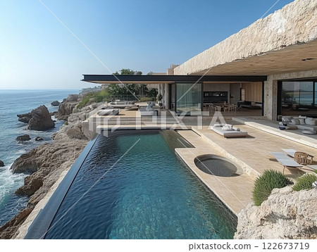 Luxury Seaside Retreat with Scenic View 122673719