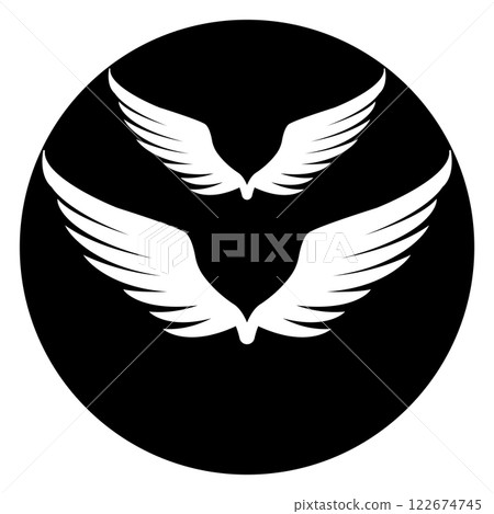 wing icon vector design wing icon vector design 122674745