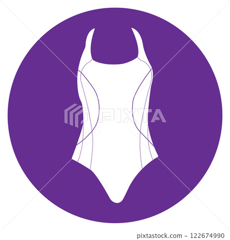 women's swimwear icon design women's swimwear icon design 122674990