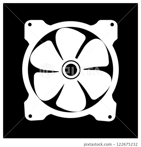 fan icon vector illustration fan icon vector illustration 122675232