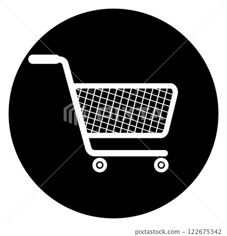 shopping cart vector illustration shopping cart vector illustration 122675342