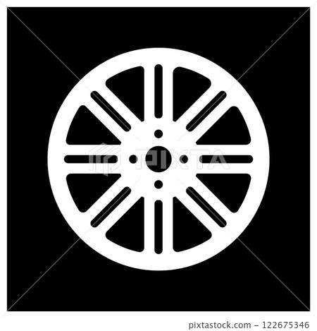 car rim icon logo design car rim icon logo design 122675346