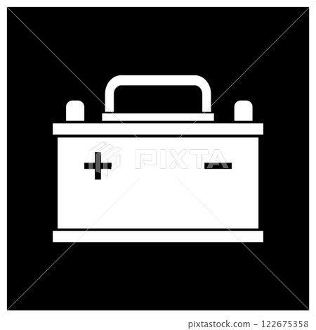 battery icon vector illudtration 122675358