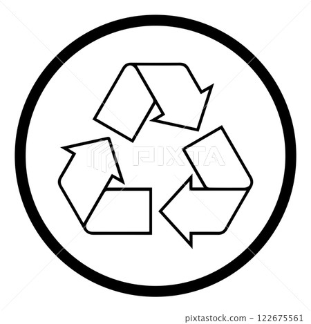 recycle icon logo design recycle icon logo design 122675561