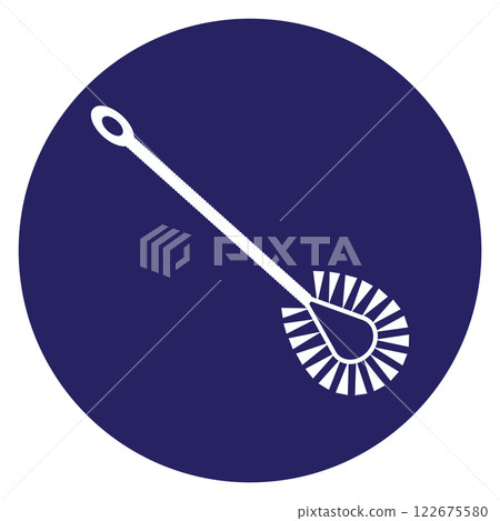 toilet brush icon vector illustration toilet brush icon vector illustration 122675580