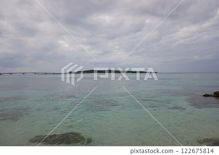 View of Noho Island from Iheya Island, Okinawa Prefecture View of Noho Island from Iheya Island, Okinawa Prefecture 122675814