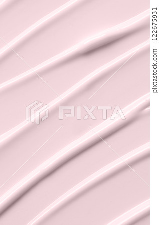The texture of a cosmetic cream for the body or face The texture of a cosmetic cream for the body or face 122675931