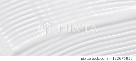 The texture of a cosmetic cream mask or balm 122675933