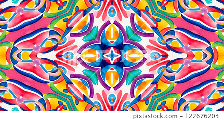Kaleidoscopic background with bright abstract colorful pattern Kaleidoscopic background with bright abstract colorful pattern 122676203