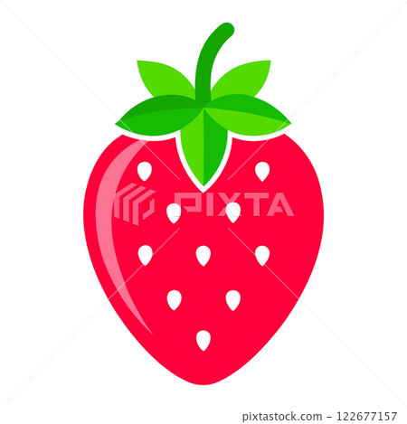 Organic Strawberry Fruit Vector Icon for Healthy Food Projects and Packaging Designs Organic Strawberry Fruit Vector Icon for Healthy Food Projects and Packaging Designs 122677157