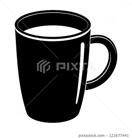 Coffee Mug Mockup Silhouette Vector Art for Branding, Product Mockups & Promotions Coffee Mug Mockup Silhouette Vector Art for Branding, Product Mockups & Promotions 122677441