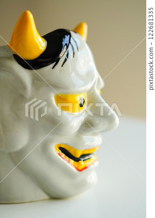 A ceramic profile of Hannya A ceramic profile of Hannya 122681335