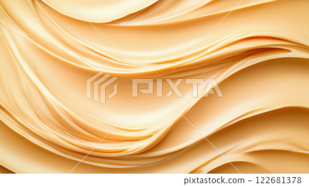 creamy peanut butter texture 122681378