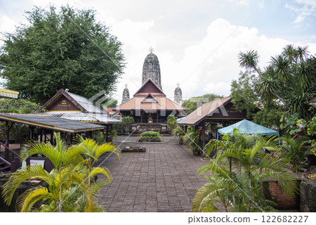 THAILAND RATCHABURI WAT MAHATHAT WORAWIHAN THAILAND RATCHABURI WAT MAHATHAT WORAWIHAN 122682227