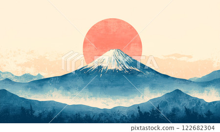 以富士山為背景，溫柔展現日本文化 122682304