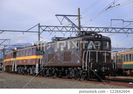 Sangi Railway ED45 electric locomotive, restored to its original appearance_Photo taken on 13 December 2024 Sangi Railway ED45 electric locomotive, restored to its original appearance_Photo taken on 13 December 2024 122682604