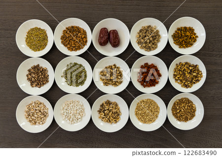 Chinese herbal medicine, herbal medicine, oriental medicine Chinese herbal medicine, herbal medicine, oriental medicine 122683490