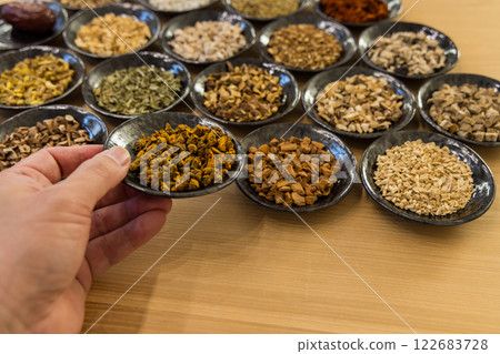 中草藥,草藥,韓方 中草藥,草藥,韓方 122683728