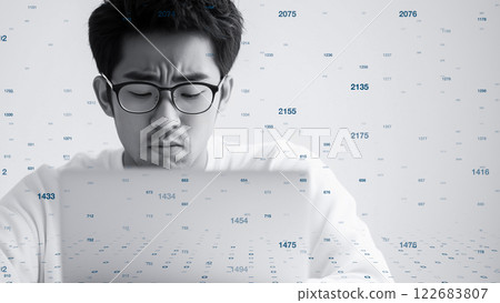 數位時代的精神倦怠，經歷網路焦慮的人的概念 122683807