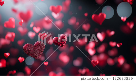 Valentine's Day themed fantasy 122683839