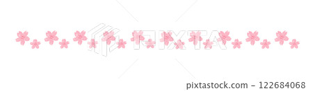 手繪櫻花邊框 手繪櫻花邊框 122684068