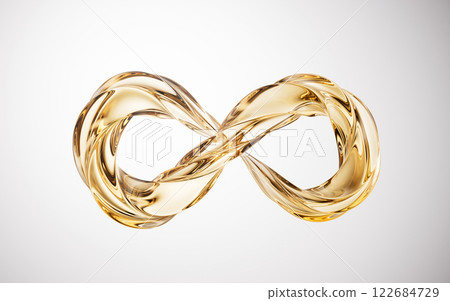 transparent, glass, golden 122684729