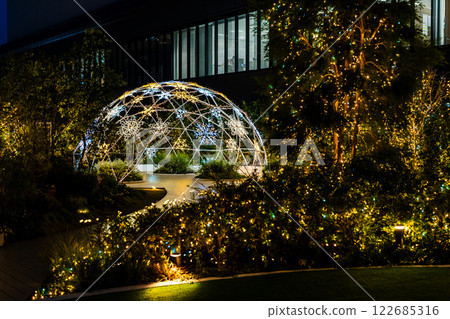 AMU Plaza Nagasaki New Building Rooftop Garden Illumination [Nagasaki City] 122685316