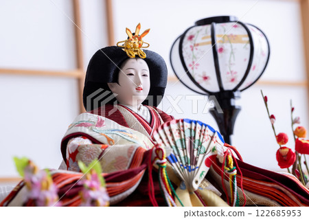 Hina dolls Japanese doll 122685953