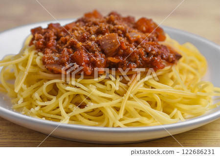肉醬意大利面 肉醬意大利面 122686231