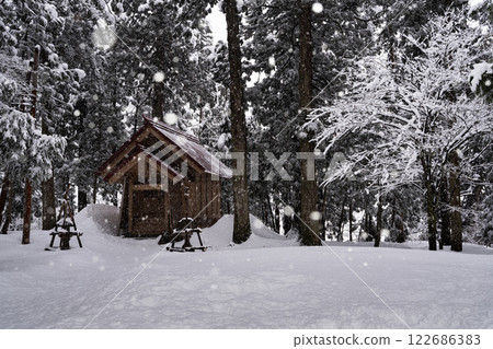 幫助您度過雪域嚴冬的神社 122686383